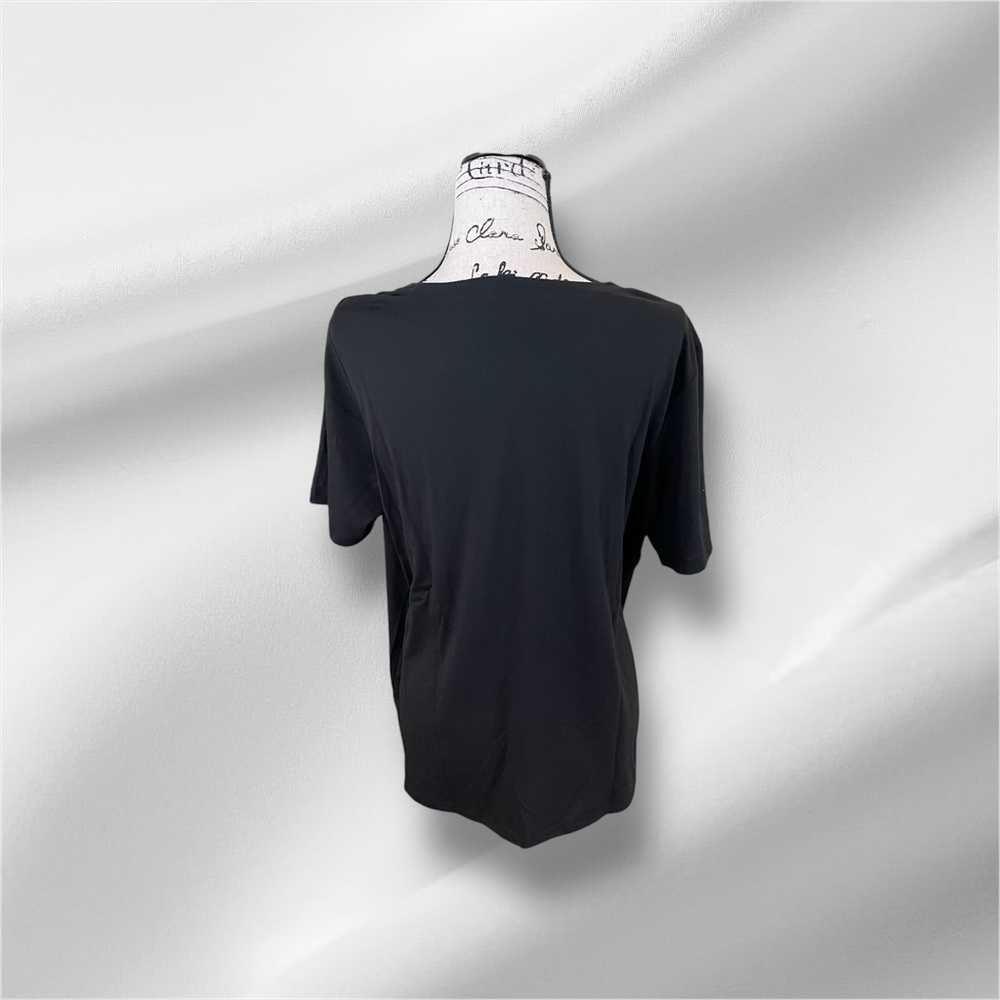 š¾ Womenās Plus Size Tee NWT new in package āDid I Roll My Eyes Out Loudā 1X 2X - Picture 2 of 2